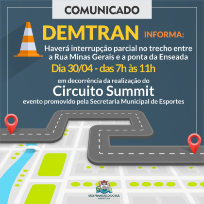 Atenção motoristas: alteração de trânsito na Avenida Atlântica, neste sábado (30)