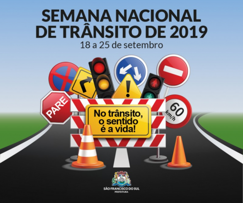 Confira a programação da Semana Nacional de Trânsito