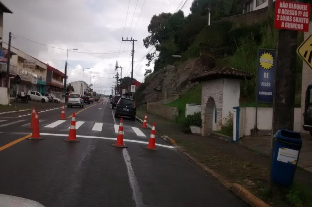 Mudança na Rua Marcílio Dias
