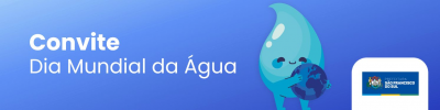 Na escadaria da Prefeitura, alunos celebram o Dia Mundial da Água nesta quinta-feira