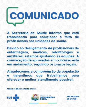 Co un icado falta de profissionais enfermagem_Card