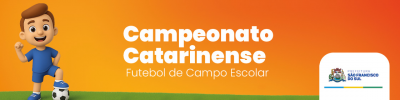 Campeonato Catarinense de Futebol de Campo Escolar acontece no mês de junho